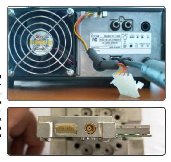Panadapter für den ICOM IC-7300 von RADIOANALOG – _._. CQ ...