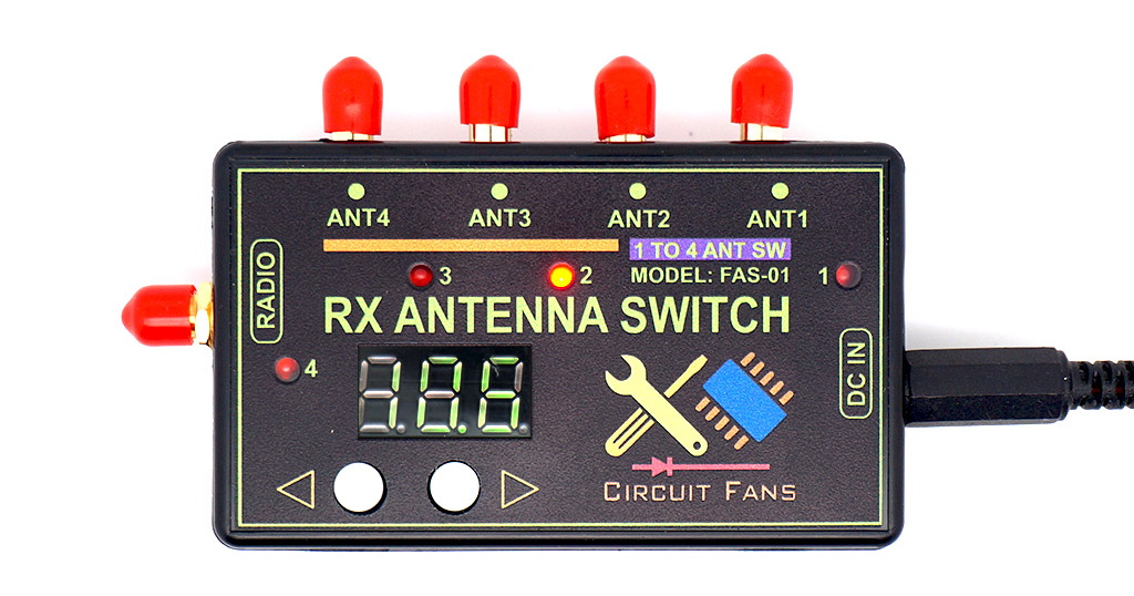 SDR HF/VHF RX-Antennenschalter mit BIAS-T