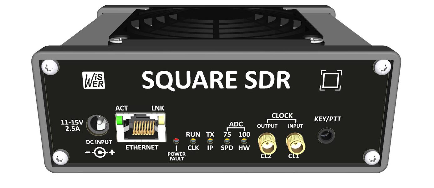 SQUARE SDR – Remote-HF-Transceiver 160-10 m von René OK1XTG
