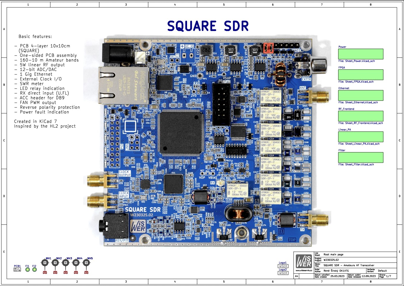 Schaltungen vom SQUARE SDR Transceiver, Hinweis zum Beitrag von Arno DL5AI