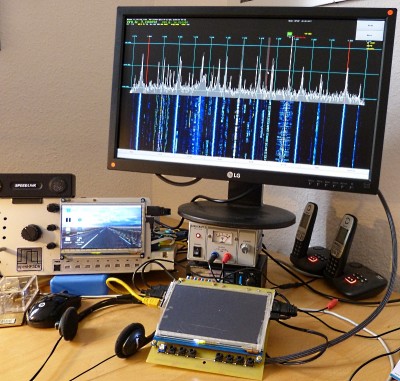 Tinkerboard am 21&quot;-er mit modifiziertem piHPSDR